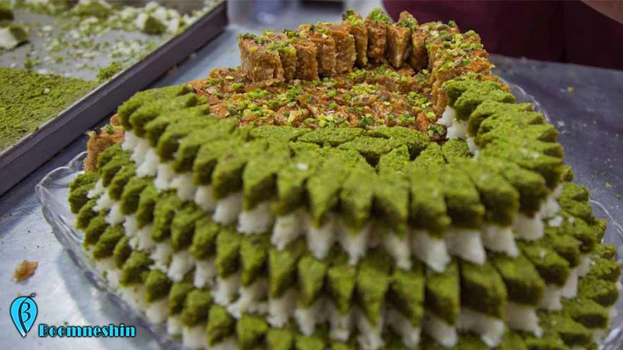 باقلوای محلی سنتی قزوین