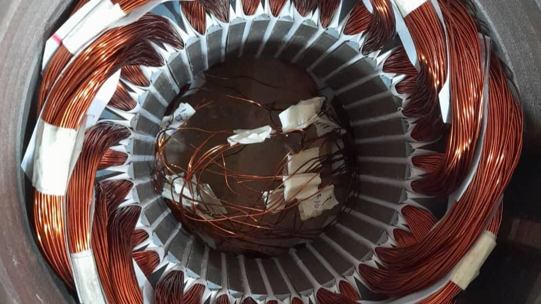 سیم پیچی صنعتی تی براس