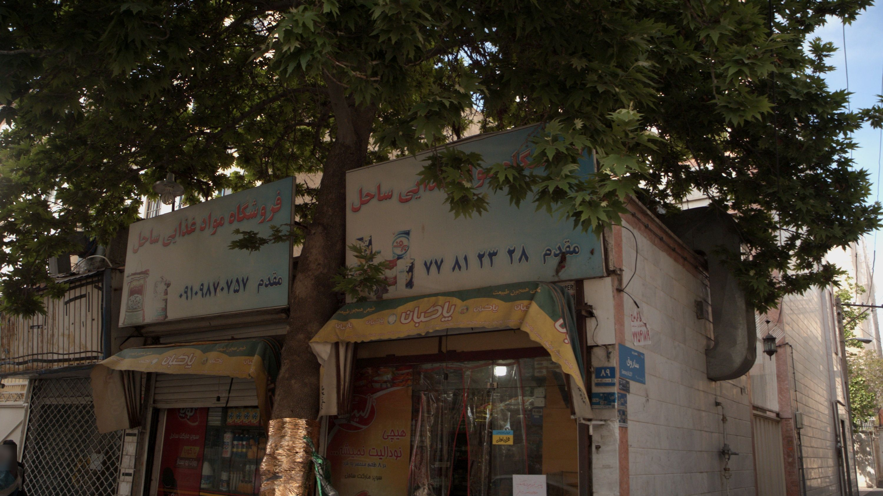 فروشگاه مواد غذایی ساحل