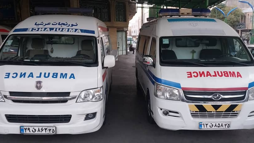 آمبولانس خصوصی نورنجات عرشیا
