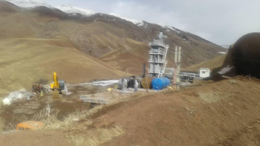 کارخانه آسفالت و سنگ شکن آرتین