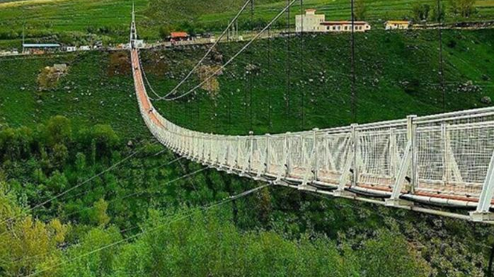 پل معلق مشگین شهر