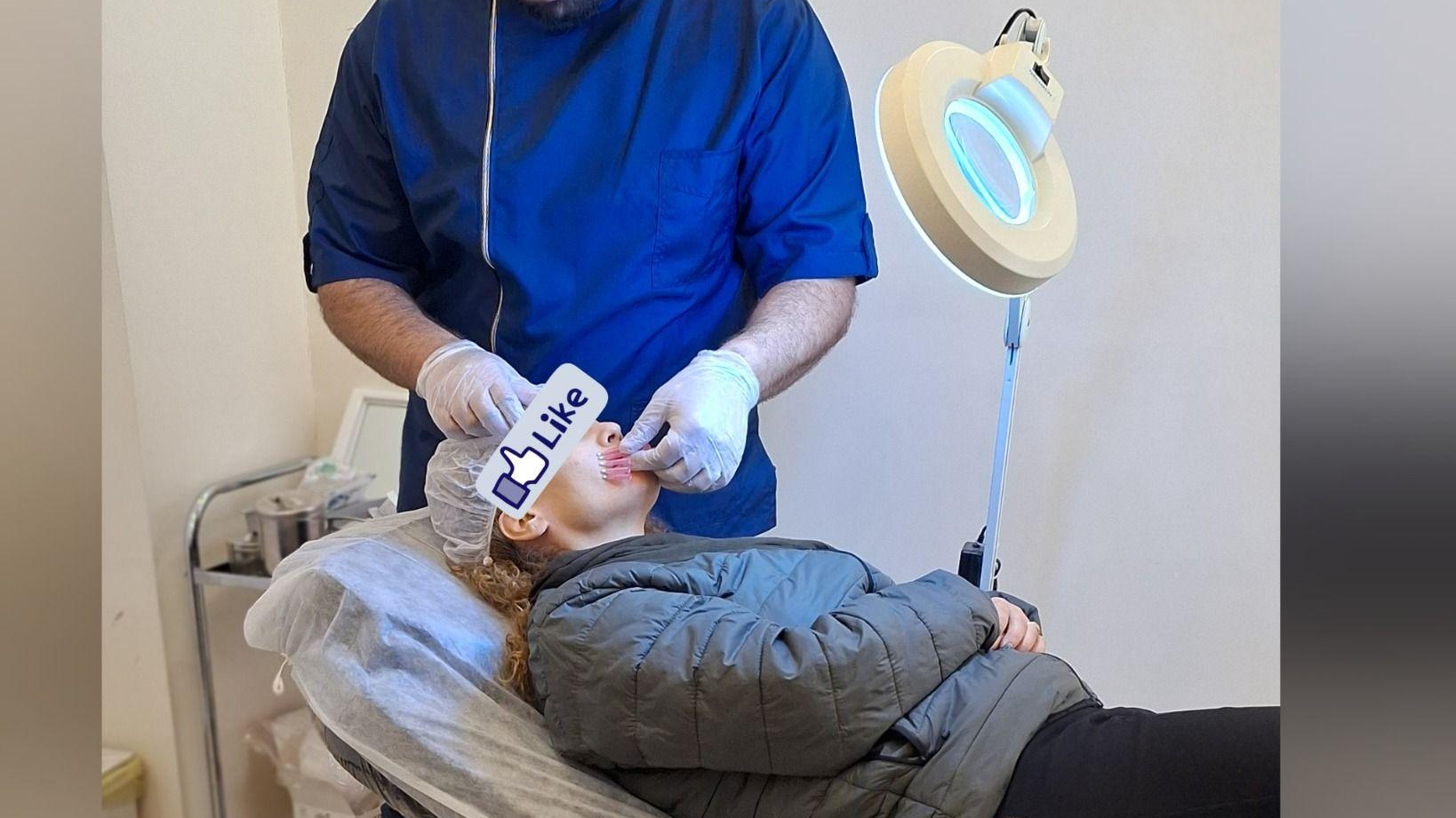 مطب پوست و زیبایی و لیزر بنفشه