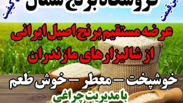 برنج فروشی چراغی
