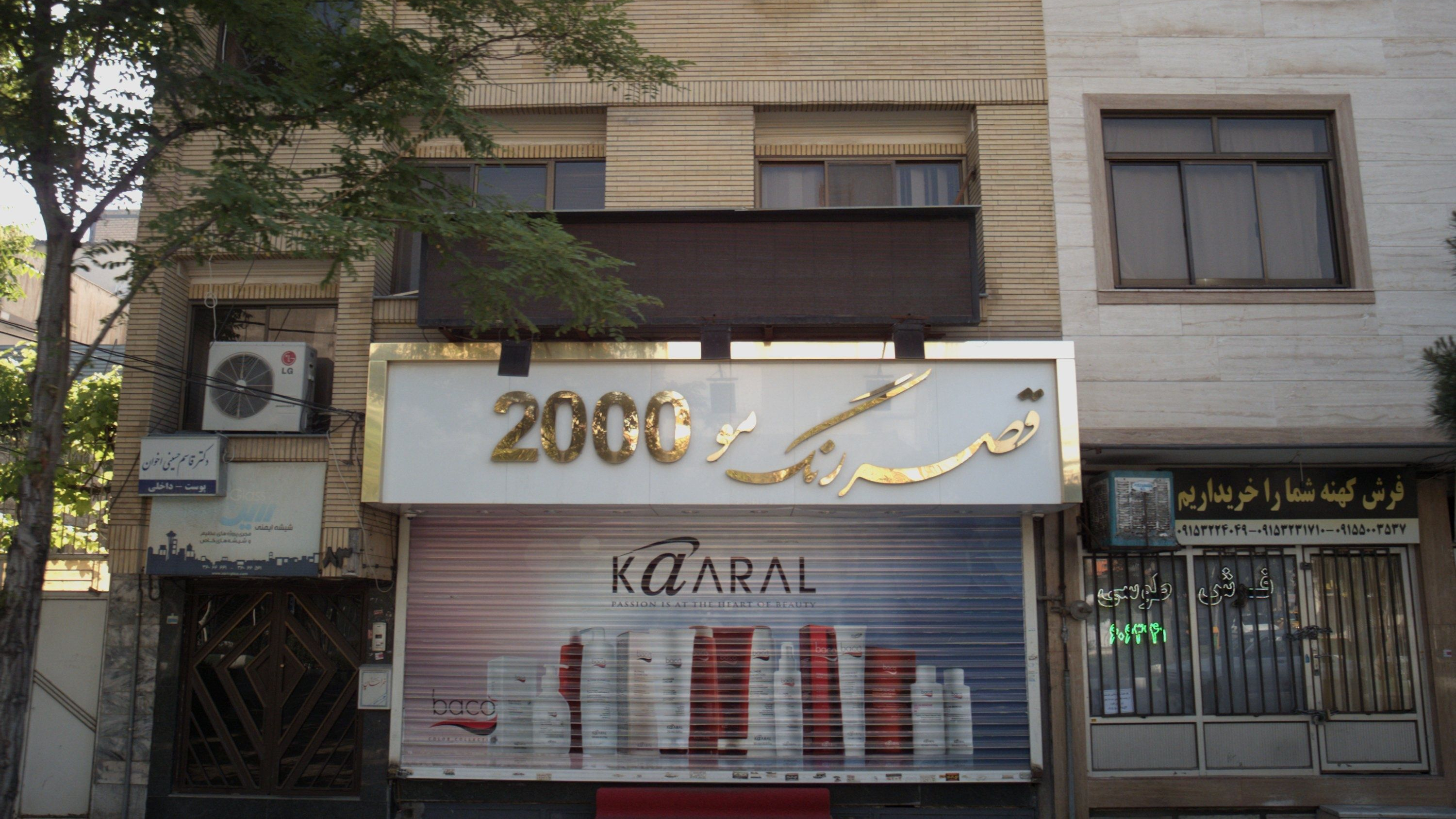 قصر رنگ مو 2000
