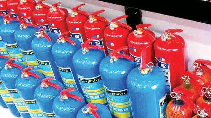 کارگاه شارژ و فروش کپسول آتش نشانی