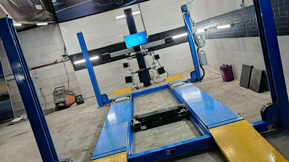 جلوبندی و تنظیم فرمان لیزری رفائی