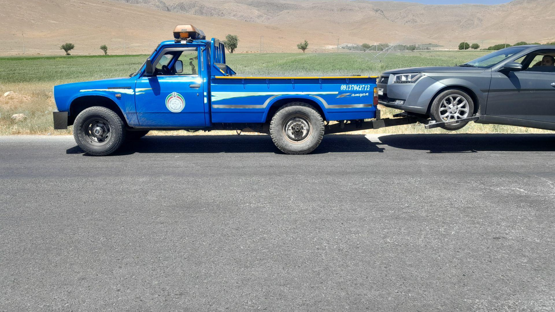 امداد خودرو و یدک کش