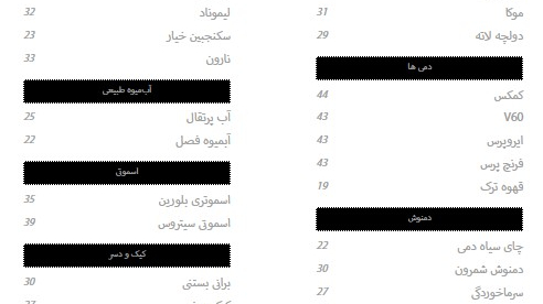 کافه رستوران شمرون