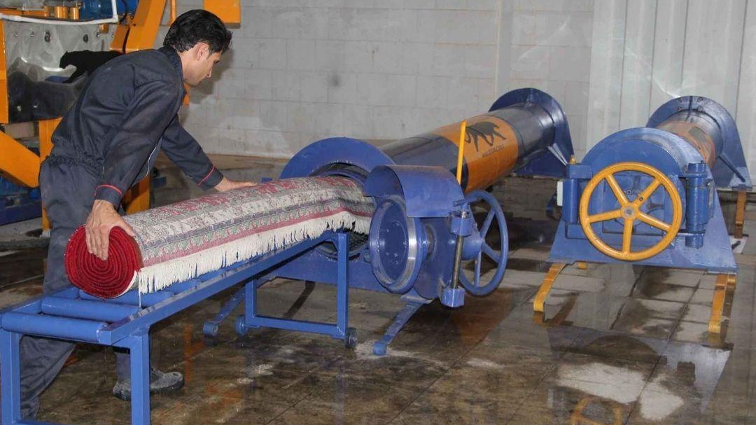 کارخانه قالیشویی زرین شور اردبیل