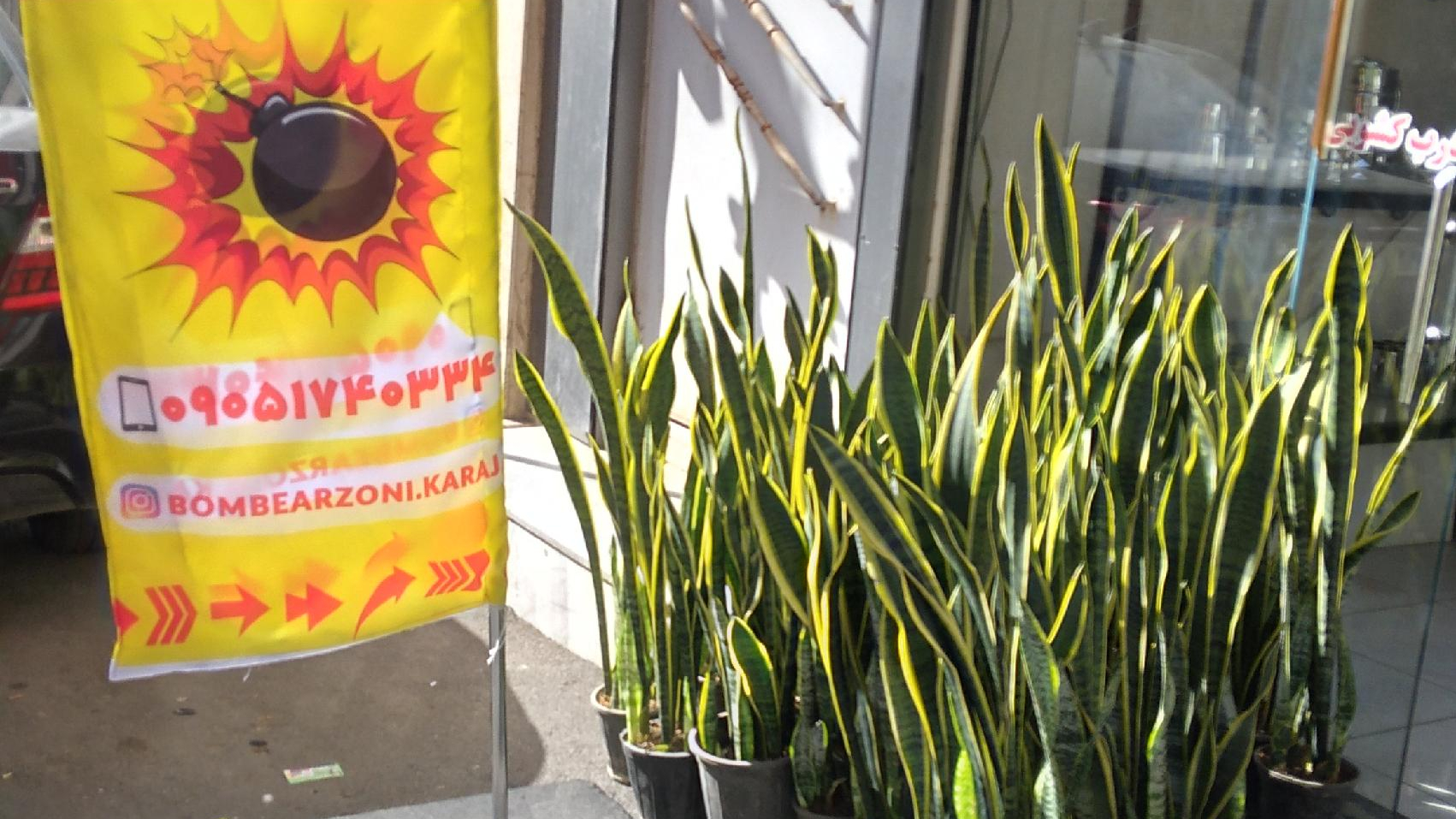 بمب ارزونی کرج