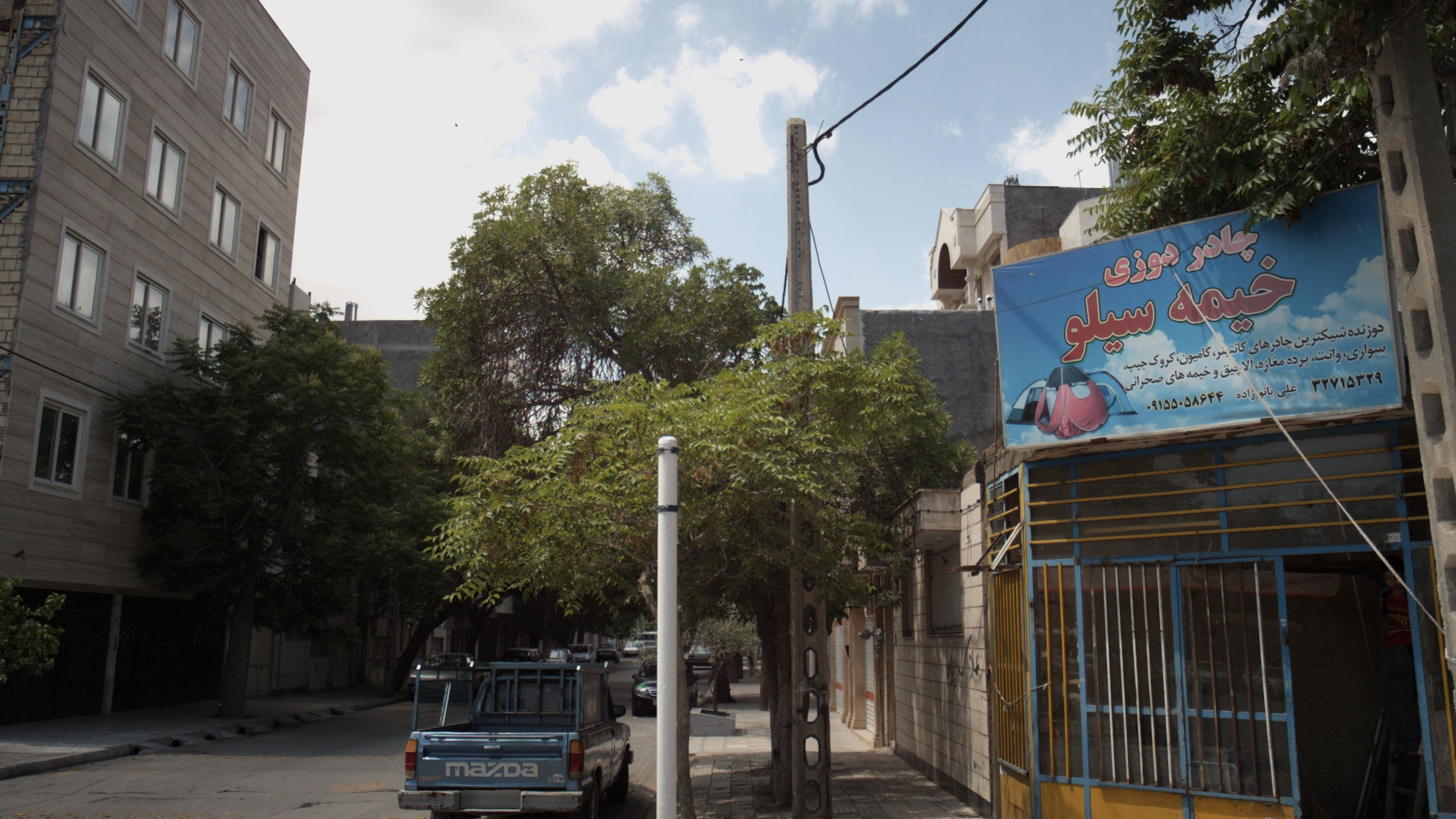 چادر دوزی خیمه سیلو