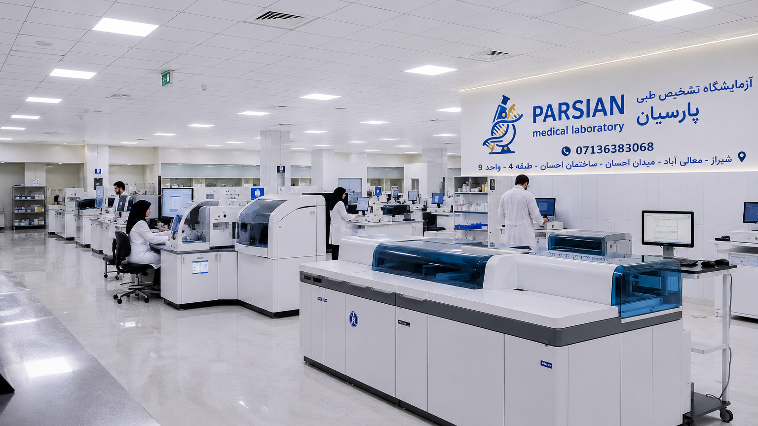آزمایشگاه تشخیص طبی پارسیان