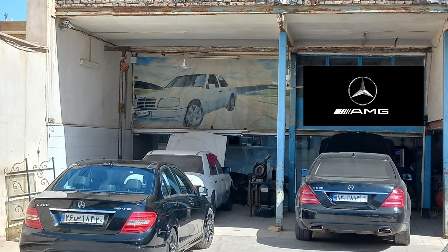 تعمیرگاه مرسدس بنز مهندس