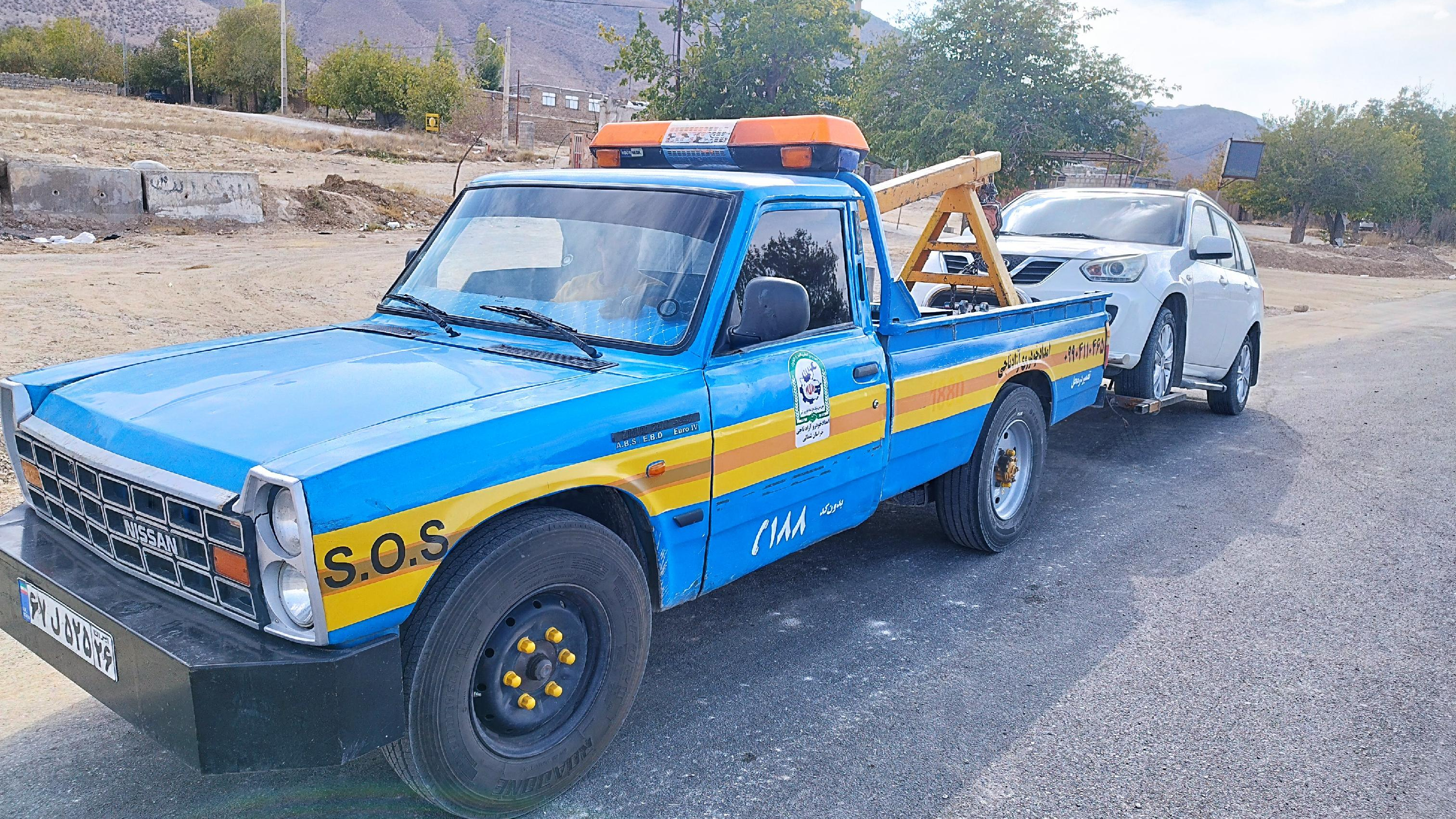 امداد خودرو یدک کش مکانیکی