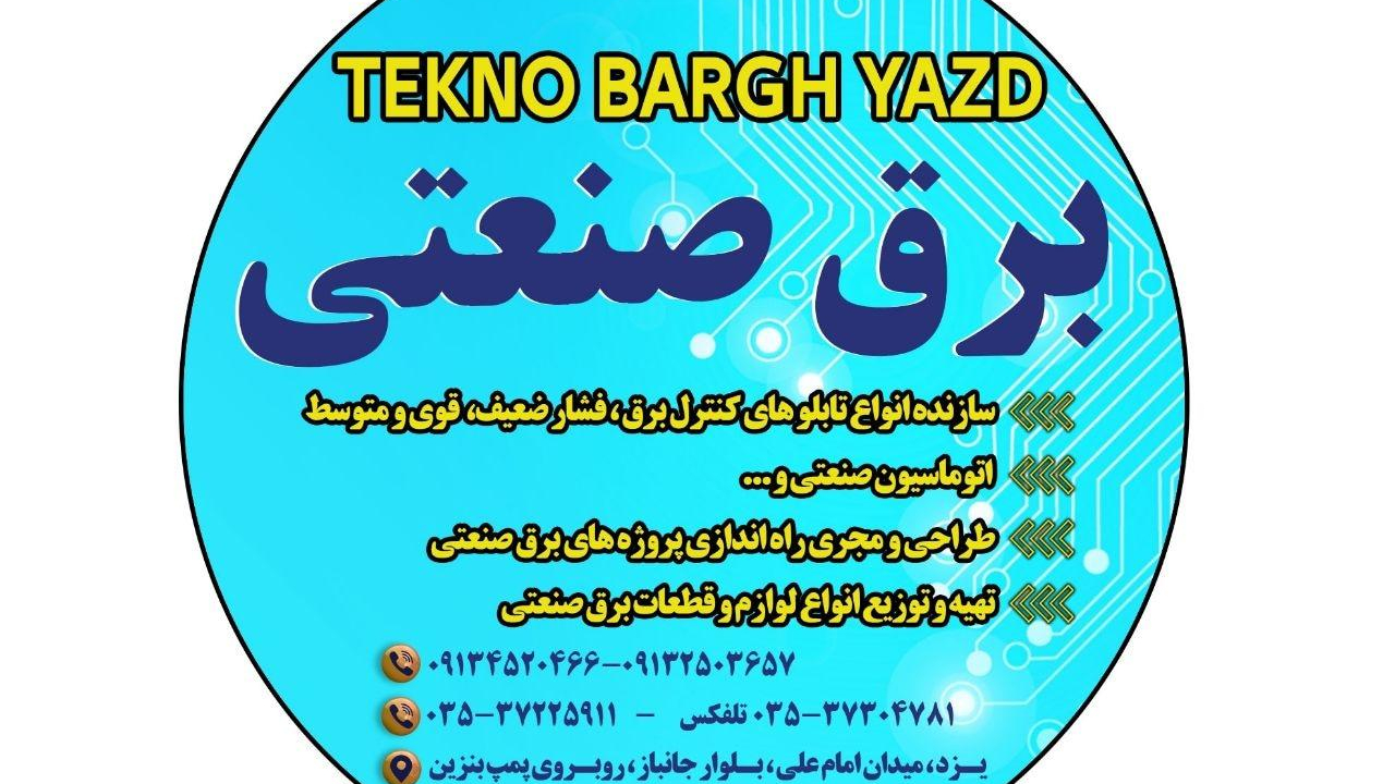 برق صنعتی تکنو برق یزد پناه علی