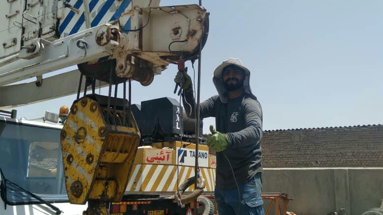 تعمیرگاه هیدرولیک جرثقیل اوستا حسن