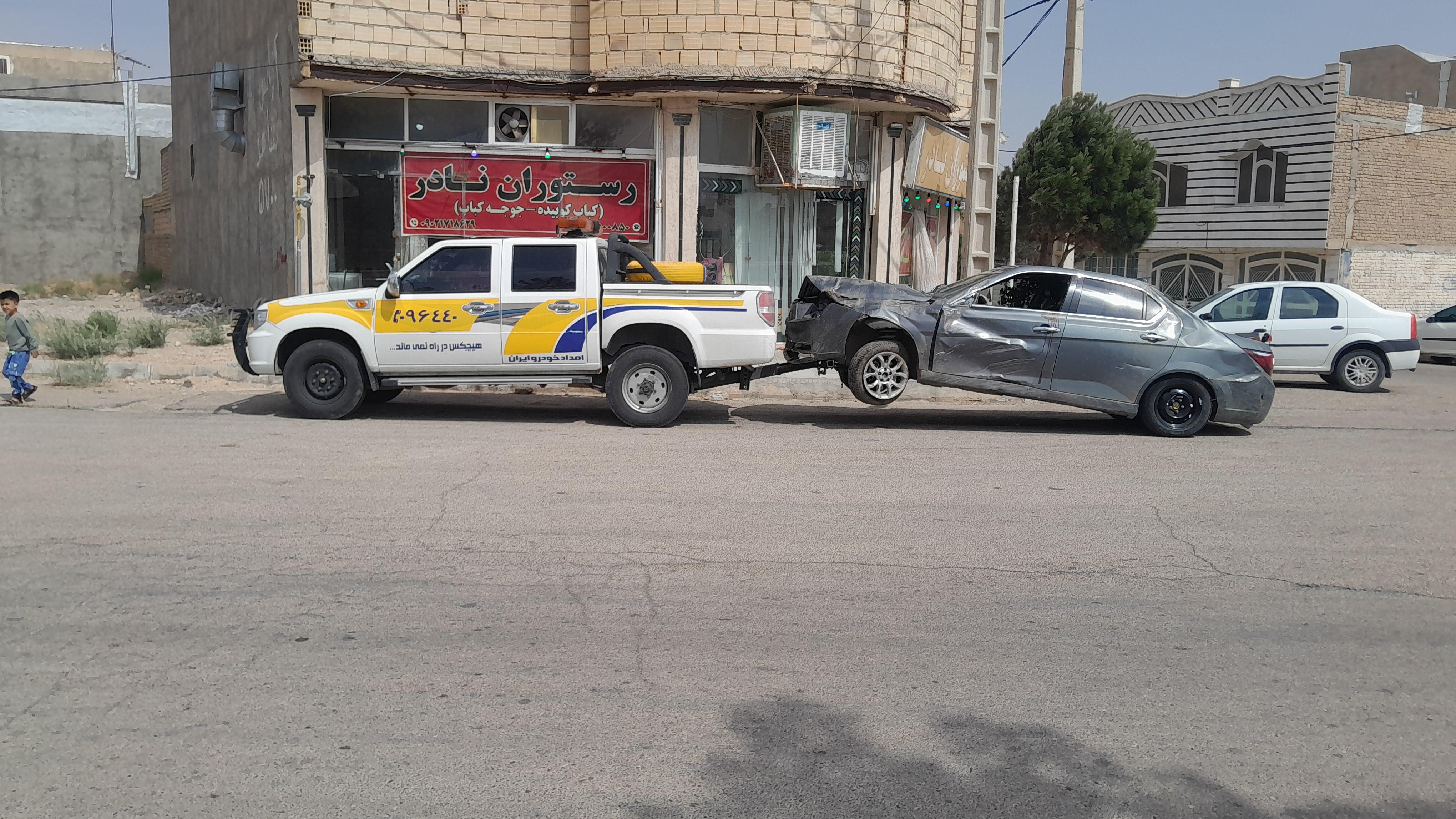 امدادخودرو و یدک کش رباط قره‌ بیل