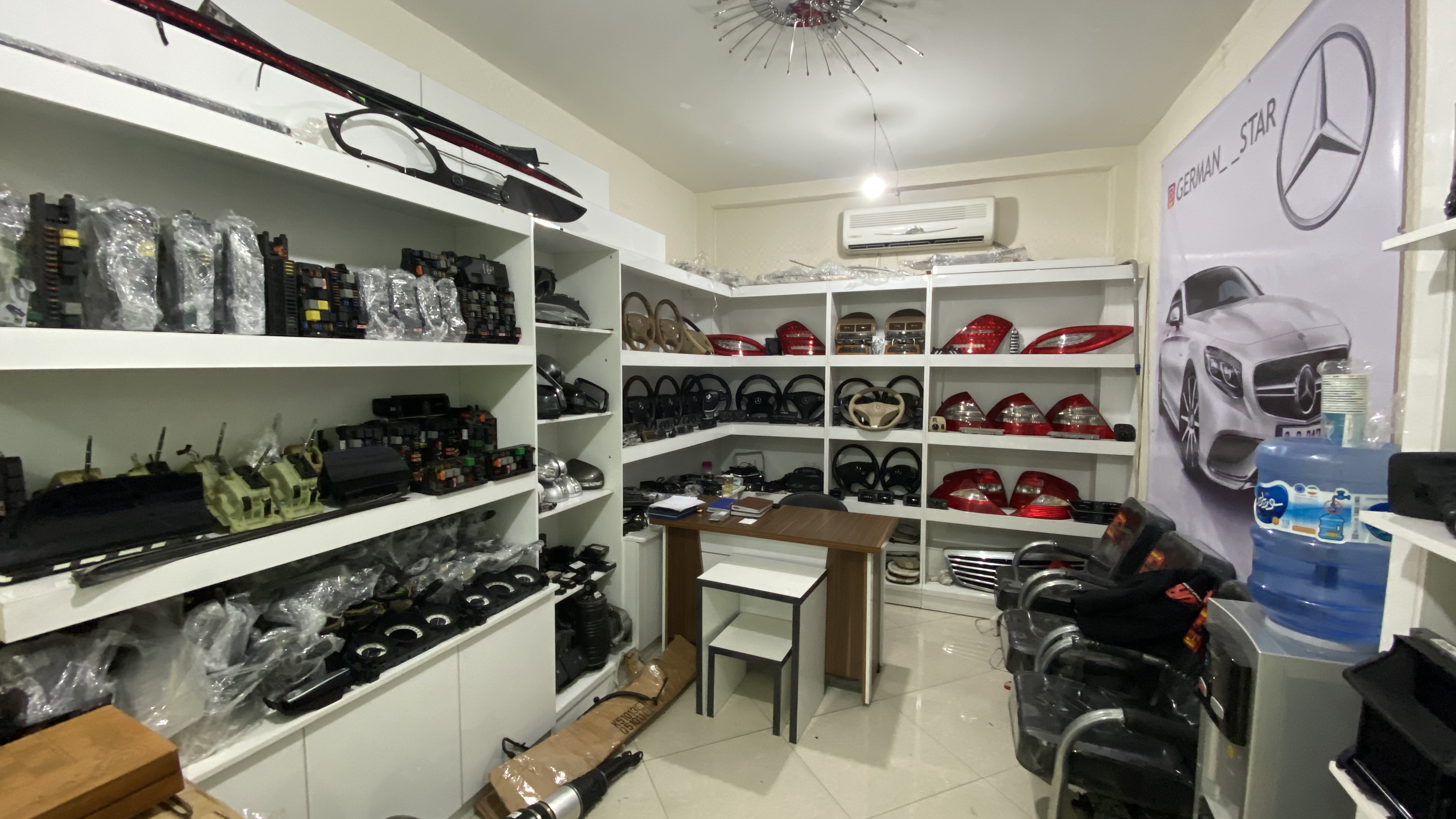 قطعات استوک بنز جرمن استار