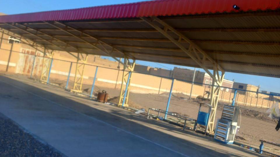 زمین تیراندازی با کمان مجموعه ورزشی شهدای بارجین