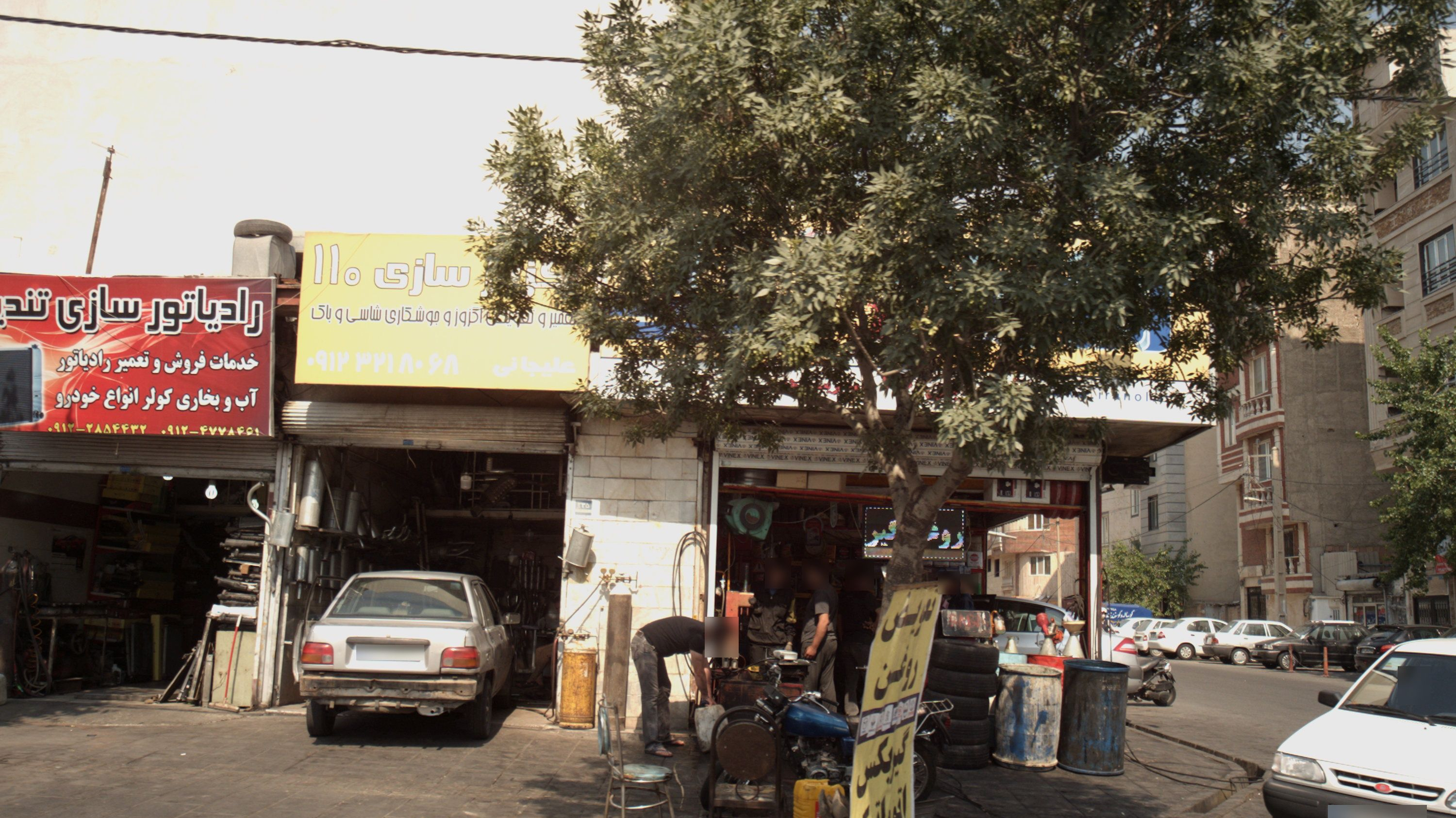 اگزوز سازی 110
