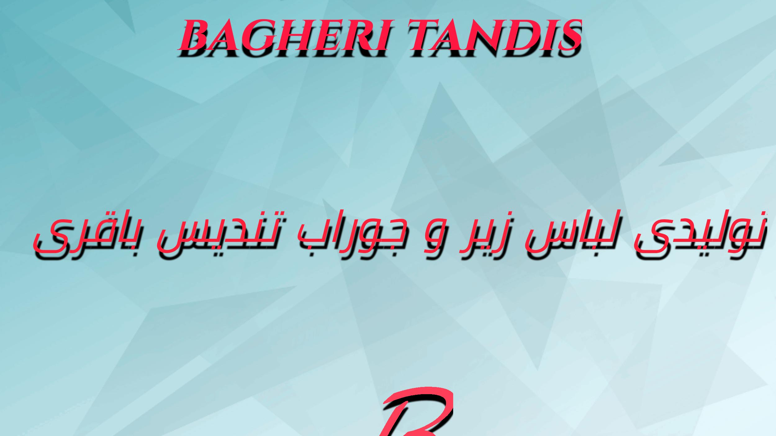 تولیدی لباس زیر تندیس باقری