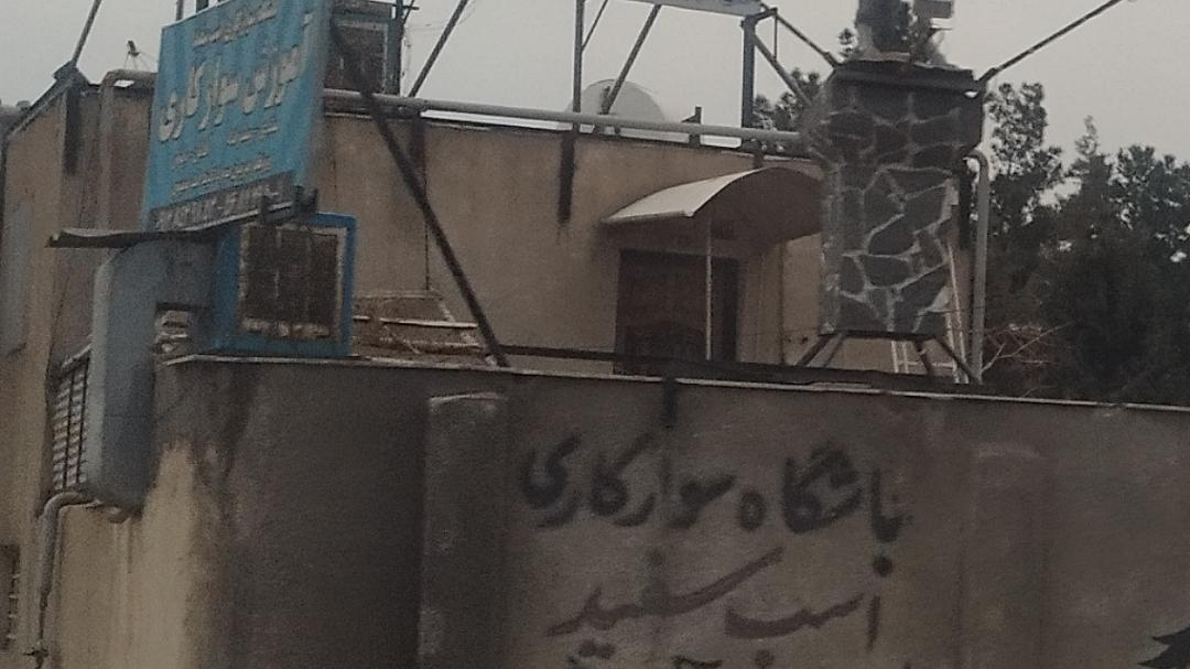 باشگاه سوارکاری اسب سفید