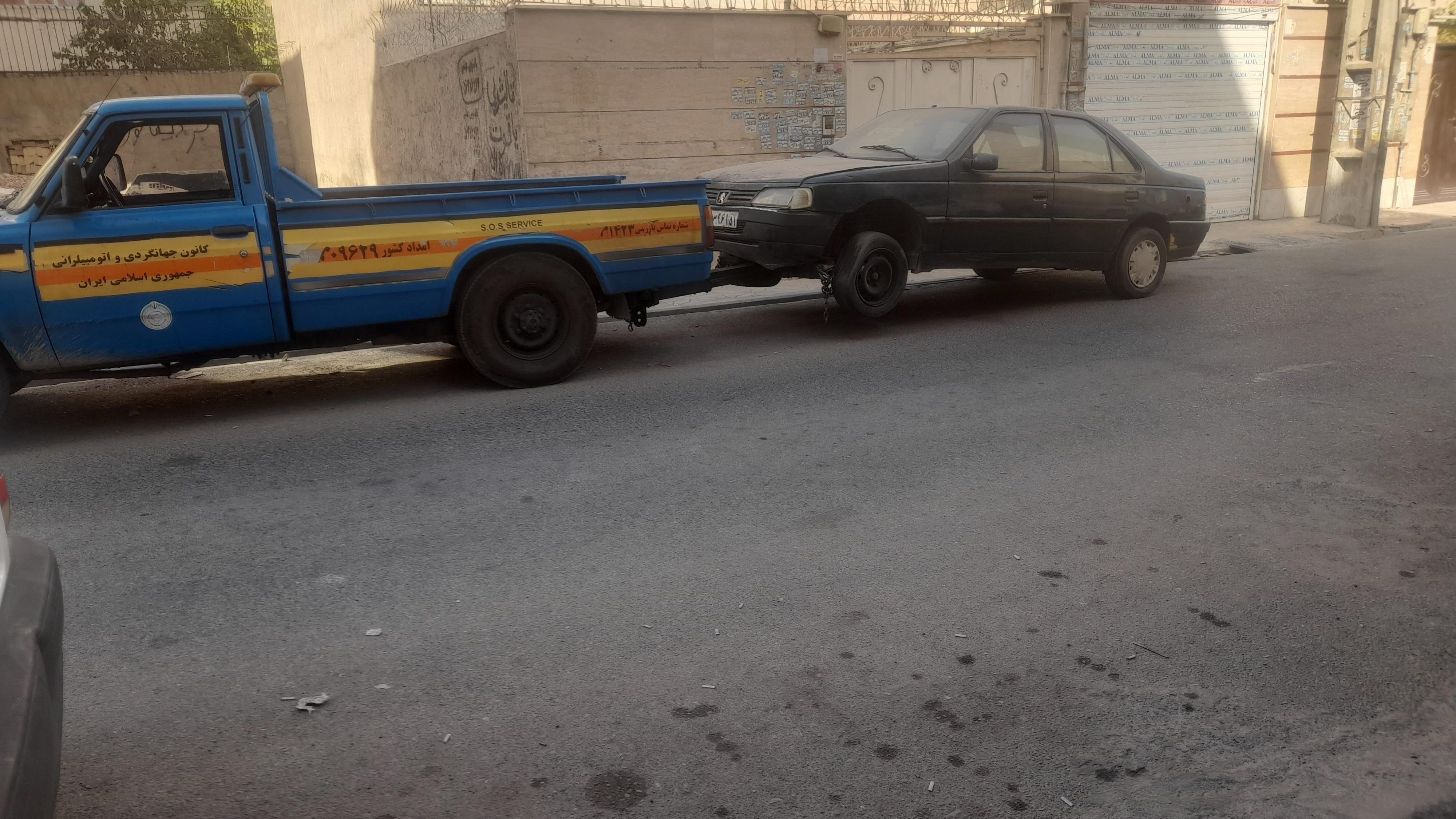 جرثقیل حمل خودرو یدک کش امداد اسلامشهر