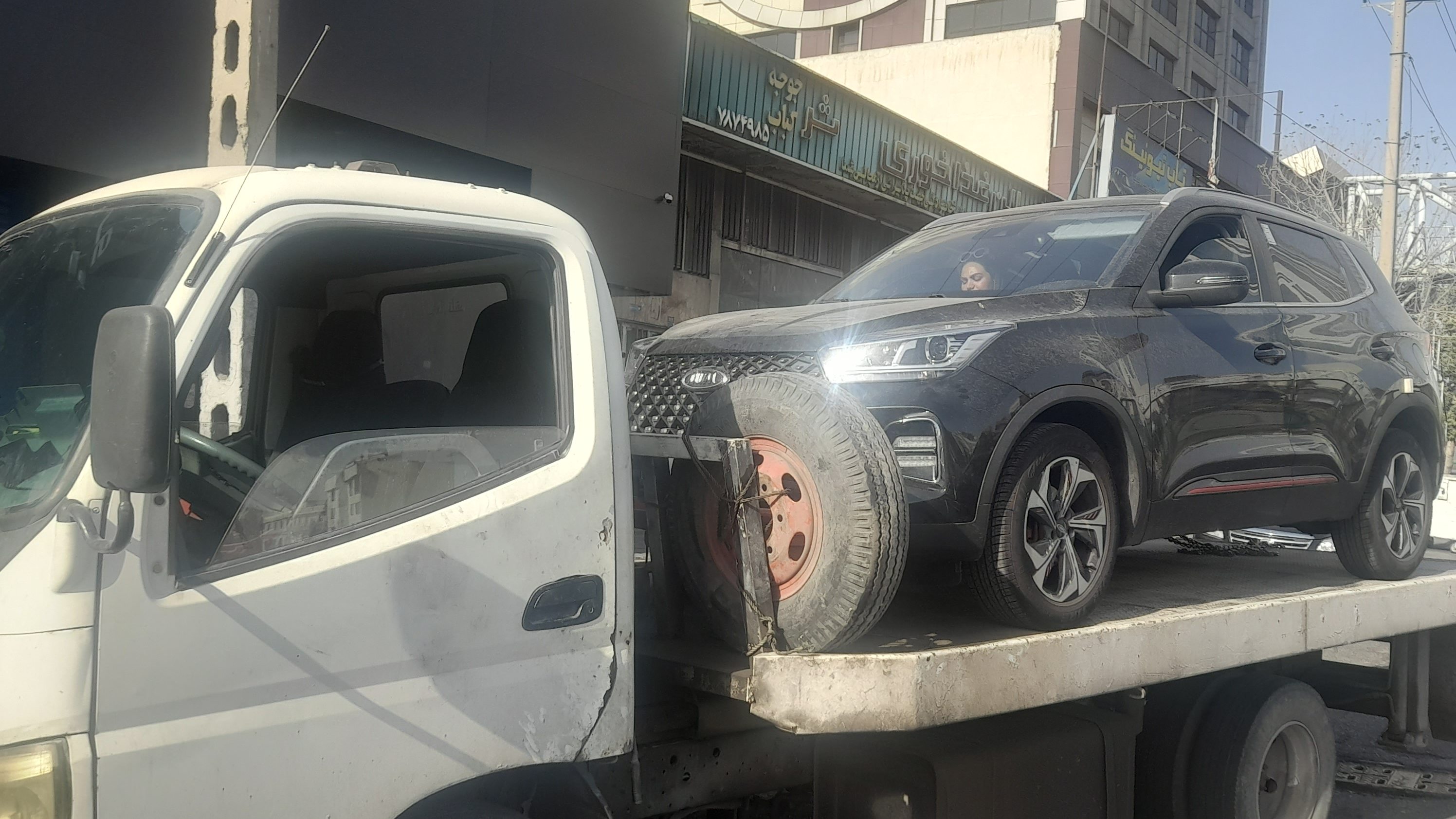 خودرو بر، کفی و امداد خودرو جاده هراز