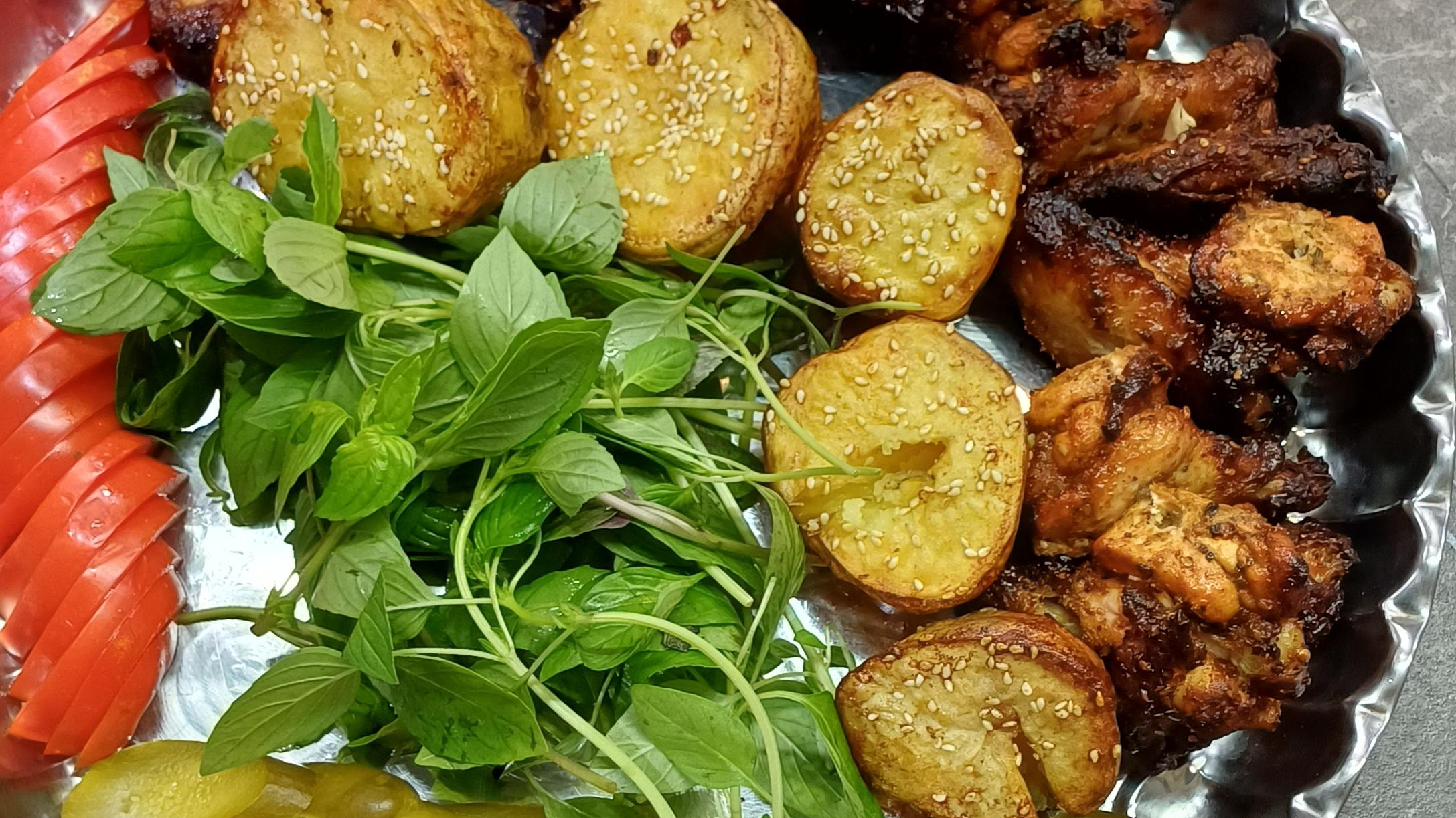 مرغ بریان شاندیز