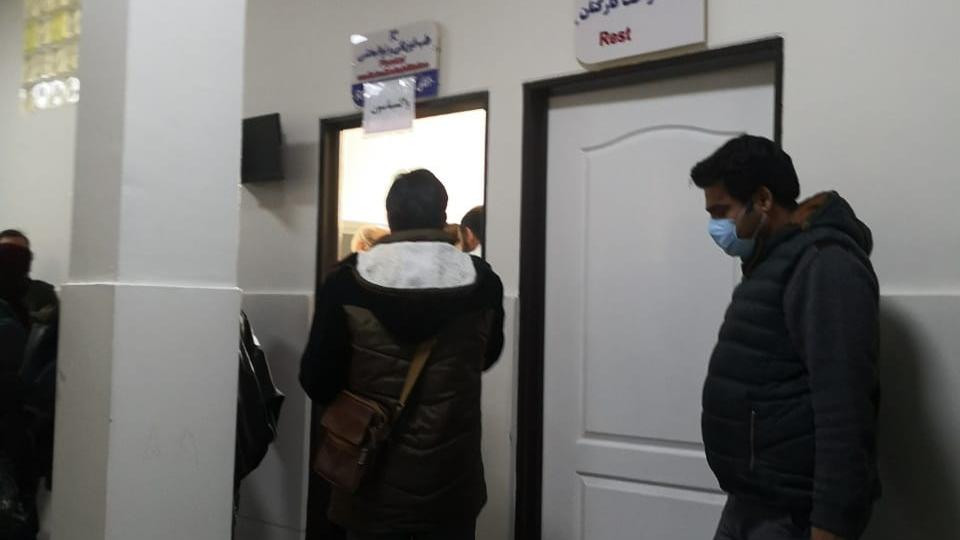 مرکز واکسیناسیون بیمارستان شهید مدرس