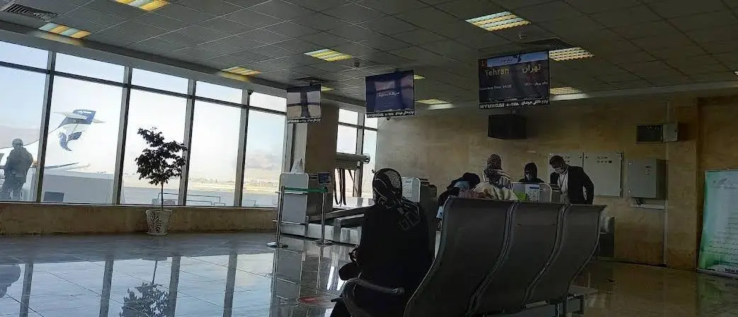 داخل فرودگاه بجنورد