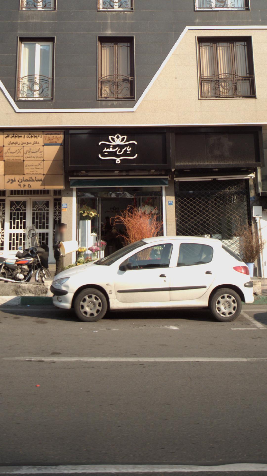 گل فروشی یاس سفید