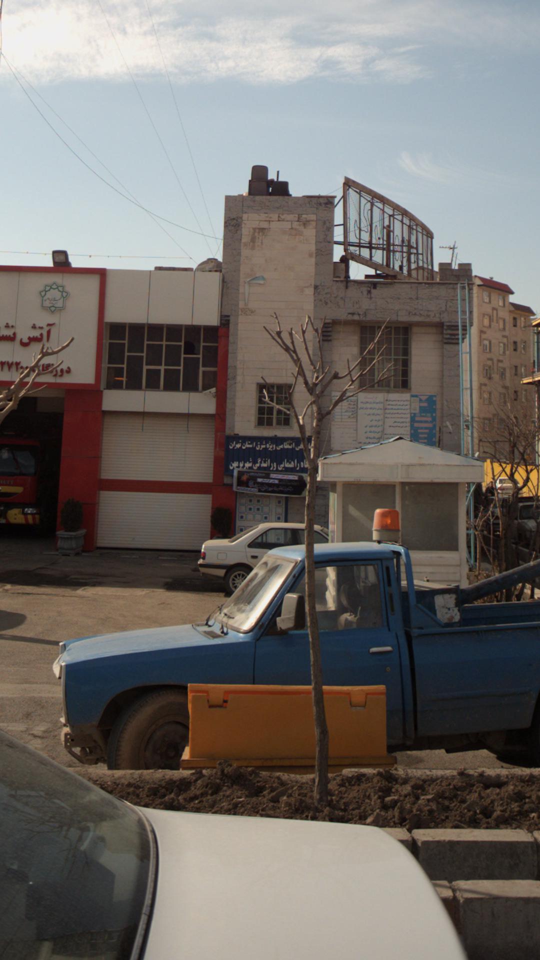 پاسگاه راهنمایی و رانندگی شهر بومهن