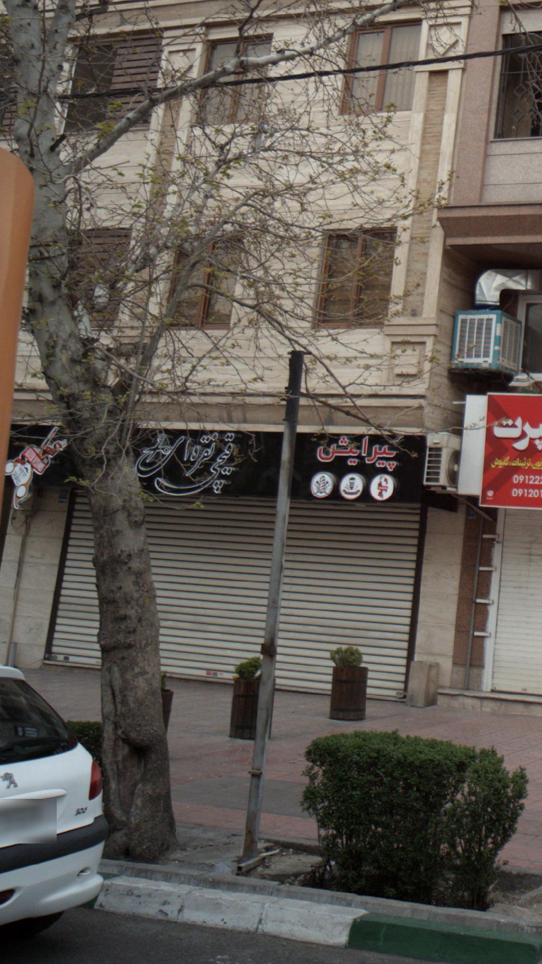 پیرایش قیچی نقره ای