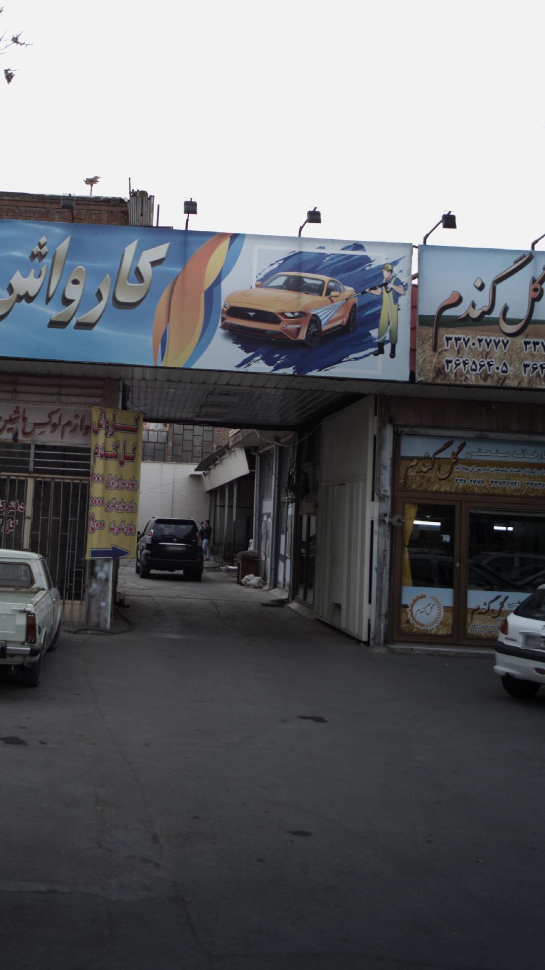 کارواش گل گندم