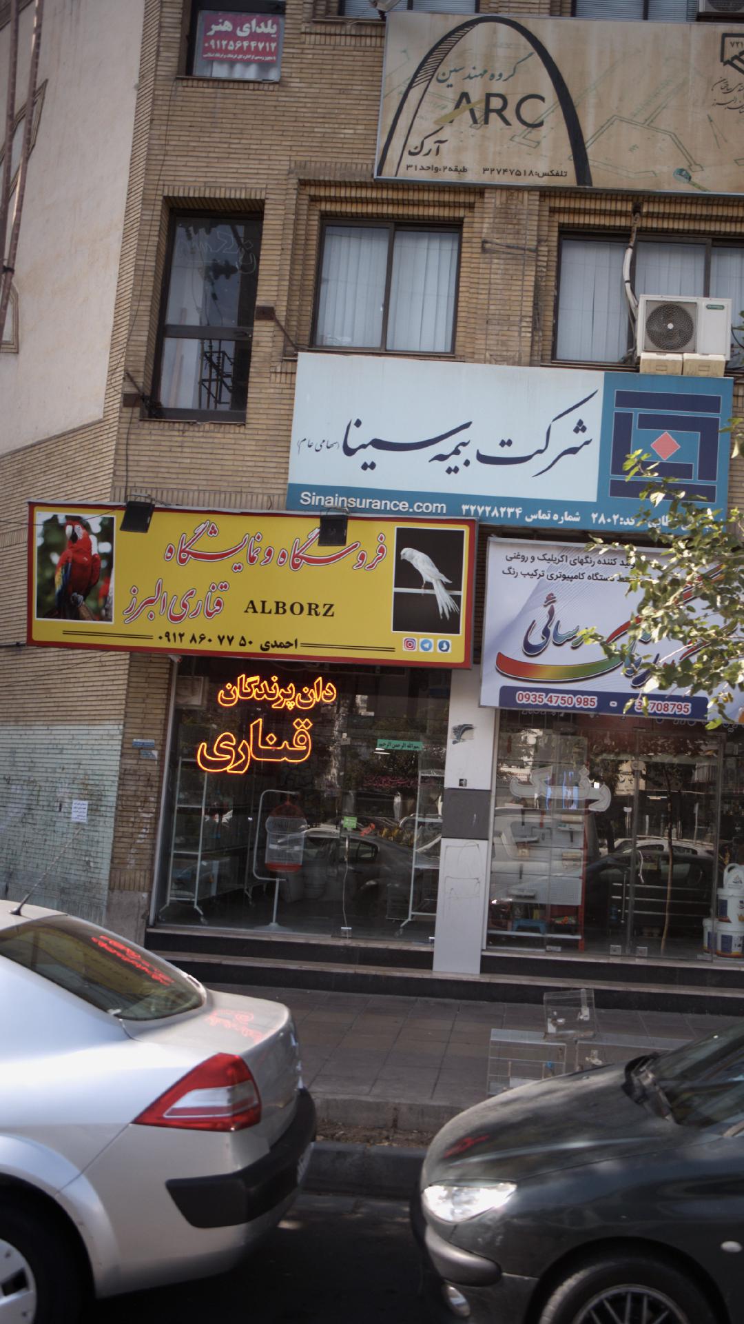 فروشگاه و نمایشگاه قناری البرز
