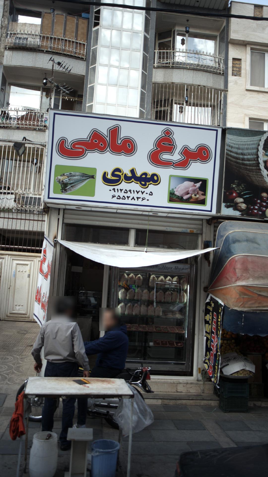 مرغ، ماهی مهدی